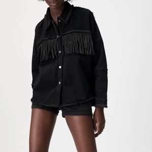 Zara Fringe Jacket